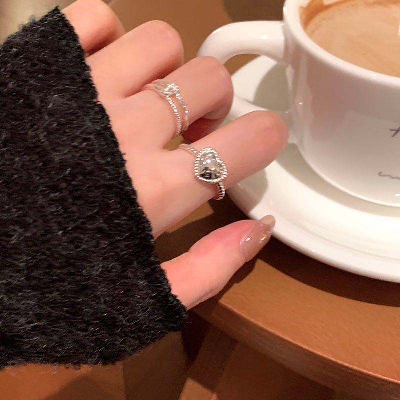 【1つ買うと1つ無料】 セット手元を美しく 指輪 レディース リング ペアリング 24 流行り 百掛け 指輪 二点セット 指輪 レディース 指輪 メンズ 5,576円