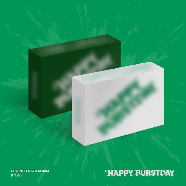 [未開封新品]セブンティーンアルバムHAPPY BURSTDAY正規5集KiTランダム1種ハッピーバーストデーキット