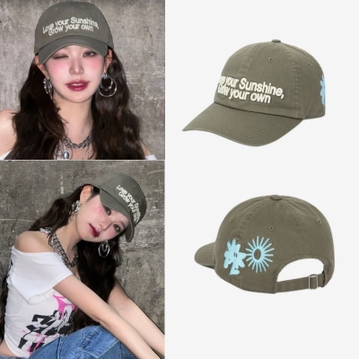 [IV チャン·ウォニョン 着用] LYS キャップ ブラウン/チャン·ウォニョン キャップ/韓国アイドル 着用 キャップ/キャップ/ベースボールキャップ/ストリート キャップ/ロゴ キャップ