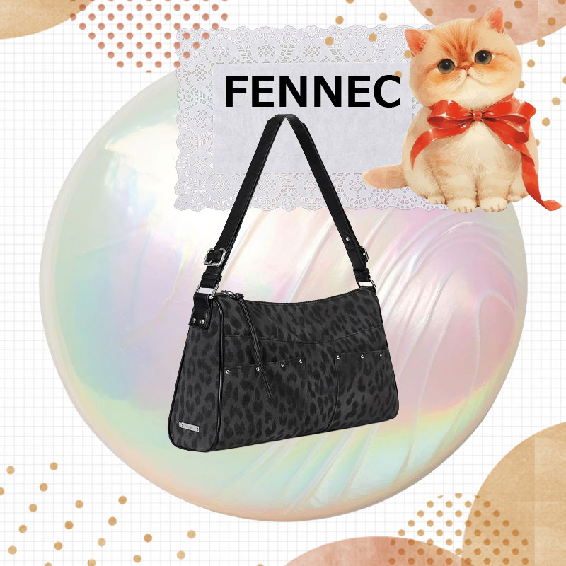 BASH BAG LEOPARD BLACK color 斜めがけ ショルダー 肩掛け 2WAY 韓国ファッション ブランド 正規品