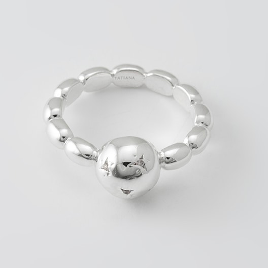 (シルバー925) グリッター ドロー ボール リング 指輪／Ring 5,336円