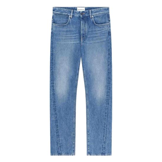 GIVENCHY Men Denim Pants BM51P95YD3 420 BLUE