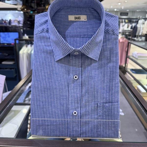 [シャツ]26SS一般フィット麻混紡半袖シャツDMS3SHDS125B1