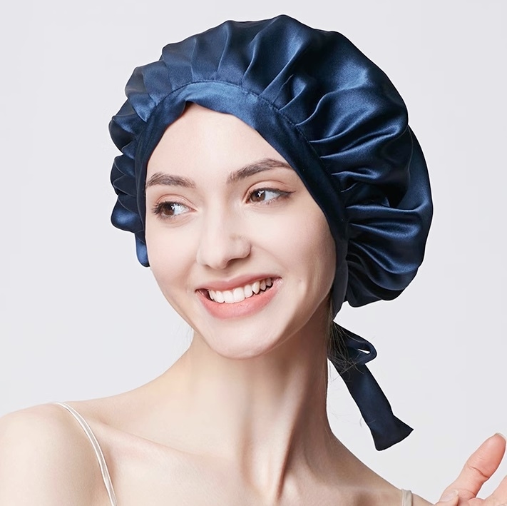 ヘアキャップ ヘアナイトキャップ ヘアケア きれいめ 上品 おしゃれ お洒落 大人女子 こなれ感 エレガント モダン 無地 春 夏 秋 冬 オールシーズン シーズンレス クリスマス バレンタイン