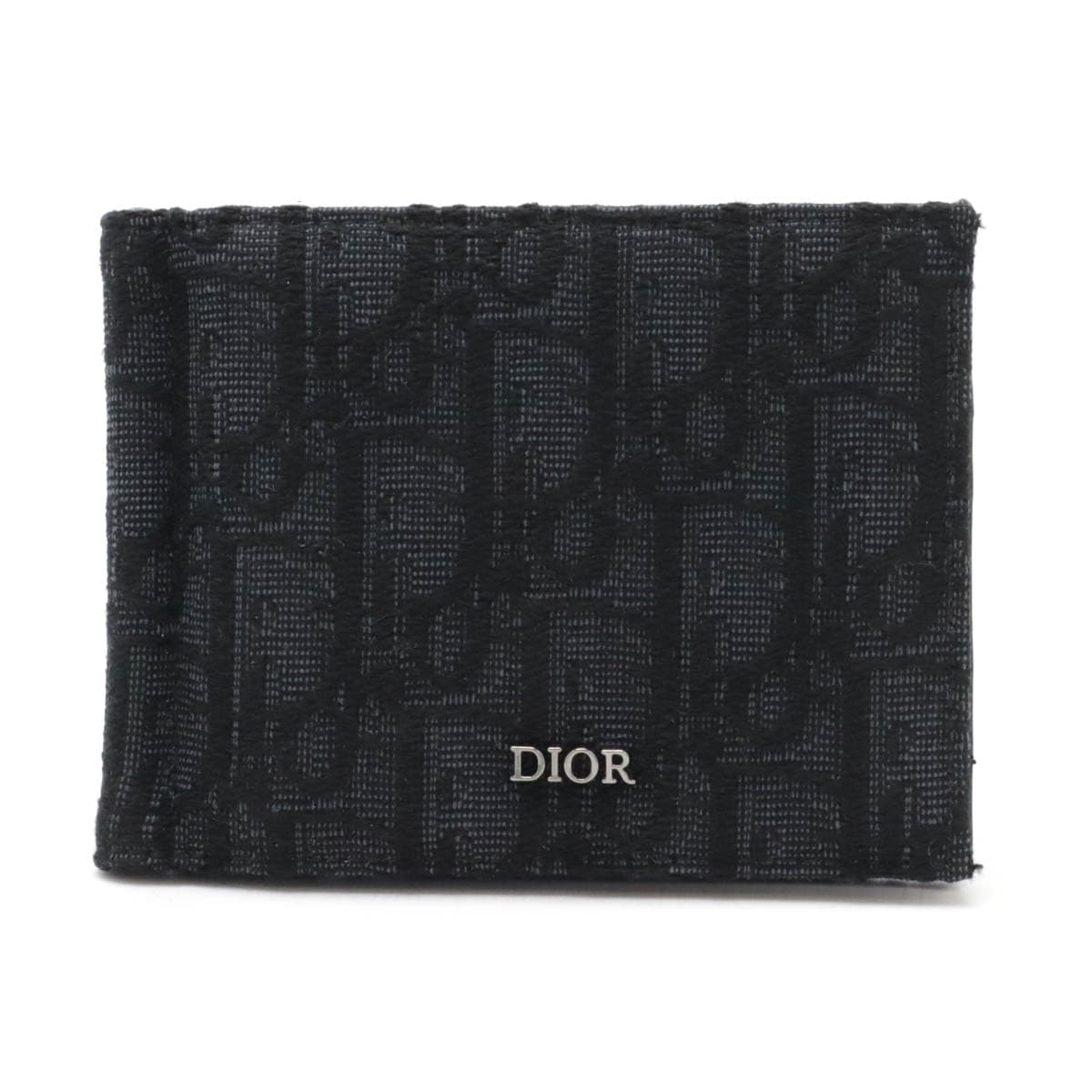 オブリーク 2つ折り財布 二つ折り札入れ マネークリップ ジャガード ブラック ダークグレー 2ESBH069YS 38,870円