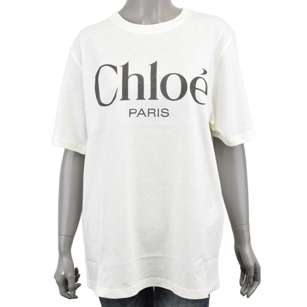 Chloe クロエ BIG LOGO T-SHIRT/ビッグロゴTシャツ/CH25SJH20191 101
