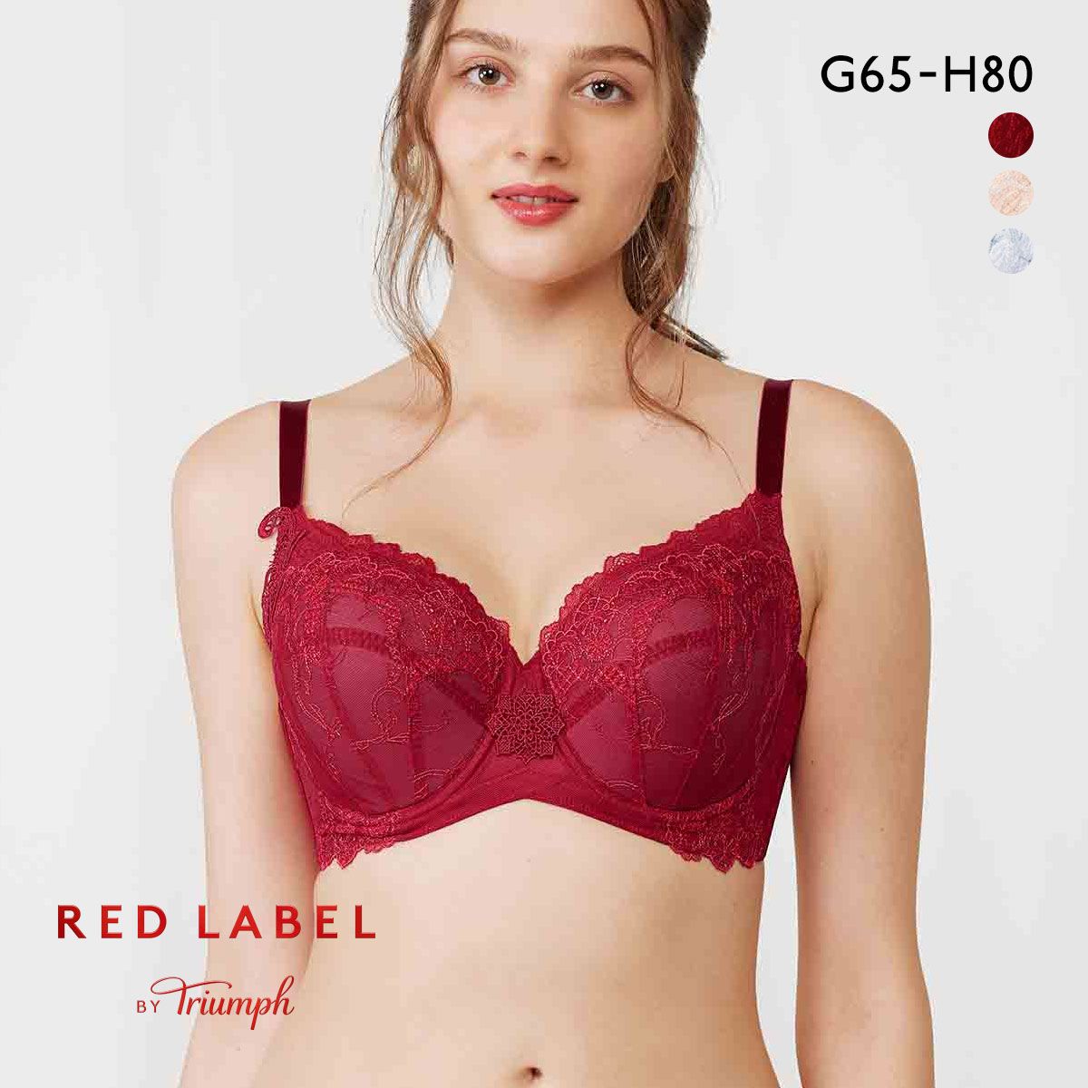 トリンプ TR0114 レッドレーベル バイ トリンプ ブラジャー 3/4カップ GH 大きいサイズ