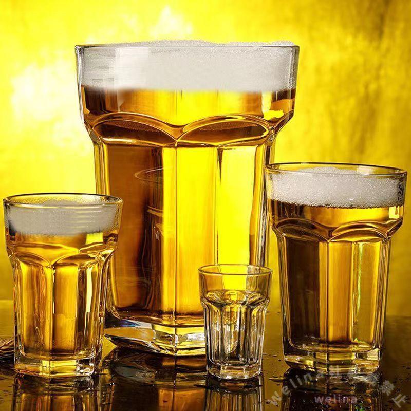 超特大ビールジョッキ 4000ML メガ角ハイジョッキ 大容量 ブランデーグラス/スムージー/かき氷にも パーティ映え ビッググラス