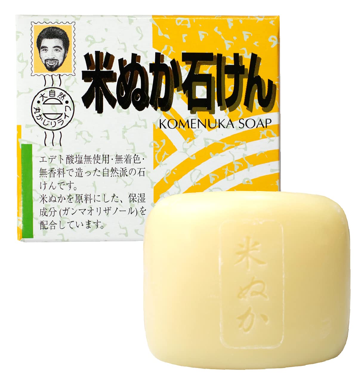 【12個セット】米ぬか石けん ヨネキチ 80g×12個 無添加