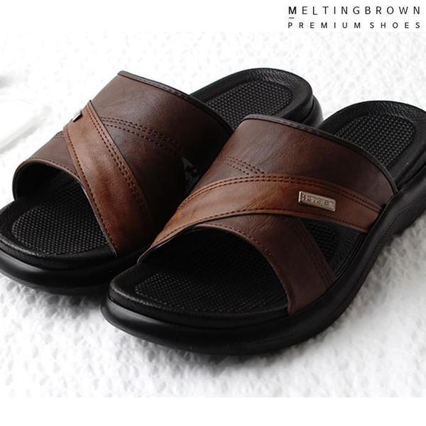 メンズオフィススリッパ 高級スリッパ ビジネススリッパ JS09