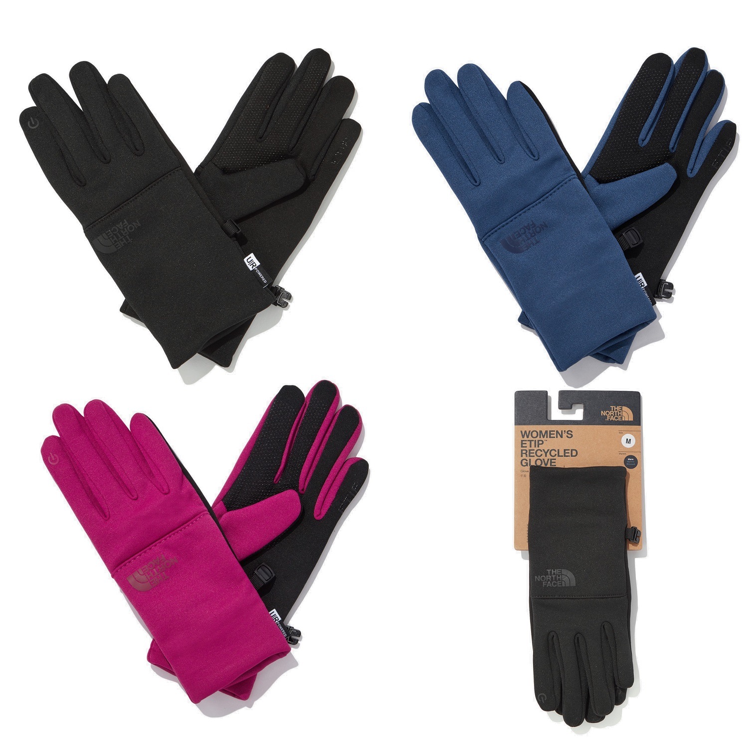 WomenS ETIP RECYCLED GLOVE 3色 冬のファッション 防寒用品 新商品 韓国人気 男女共用 カップルアイテム 韓国ファッション ストリートファッション スマートフォン タッチグ