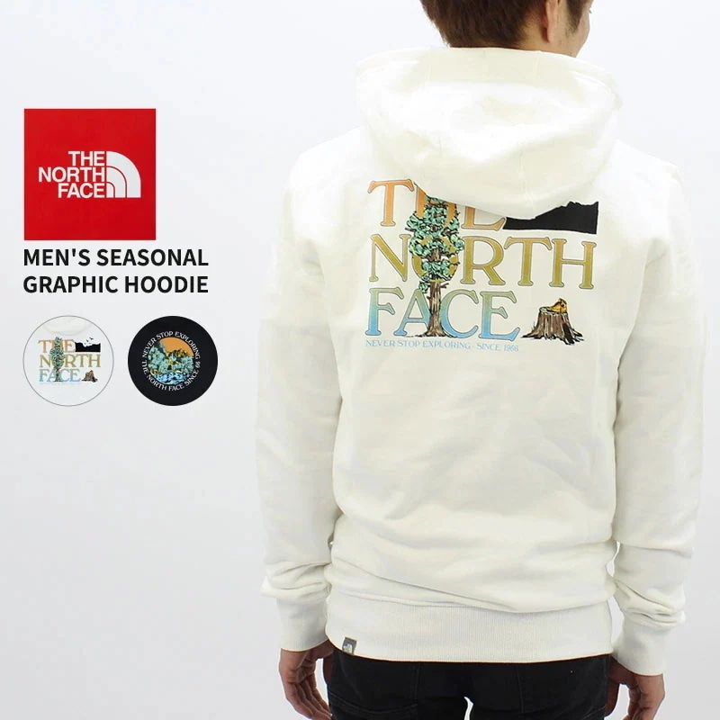 ザ・ノース フェイス メンズ プリント パーカー THE NORTH FACE MenS/Seasonal Graphic Hoodie プルオーバーパーカー スウェット nf0a7x1p