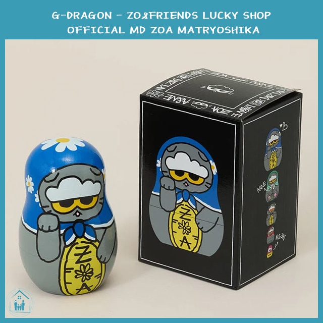 G-DRAGON - ZO&FRIENDS LUCKY SHOP OFFICIAL MD ZOA MATRYOSHIKA