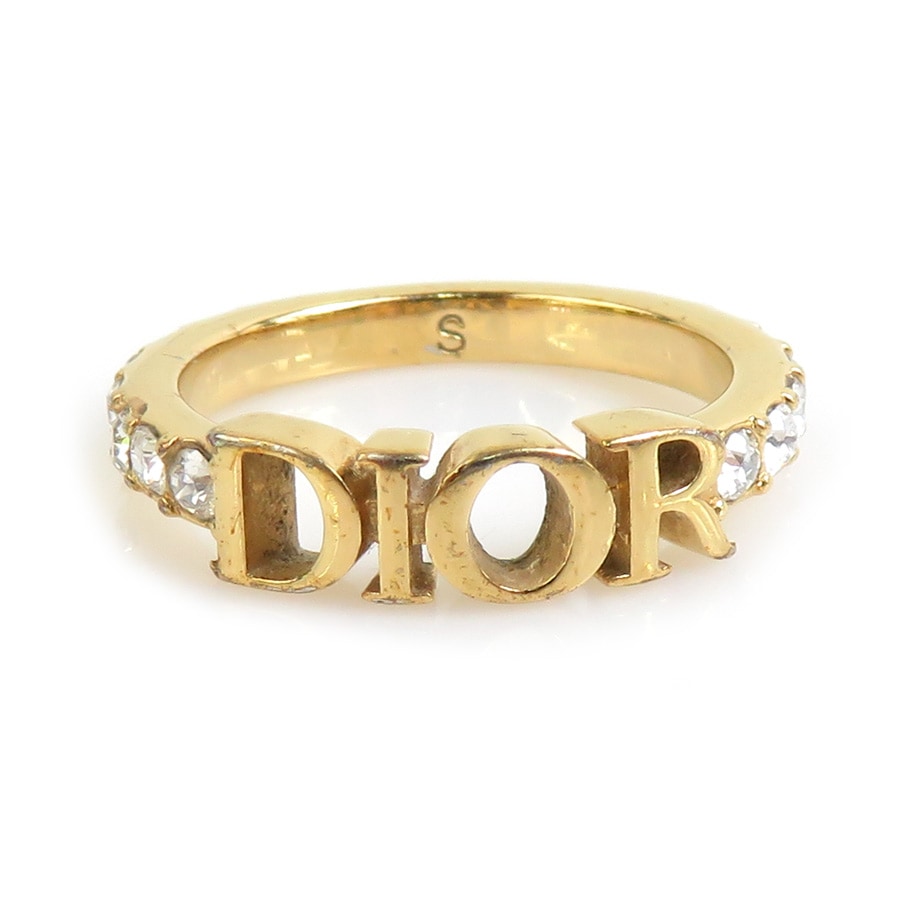 クリスチャンディオール Christian Dior リング・指輪 メタル ゴールド レディース 10号 h31327g