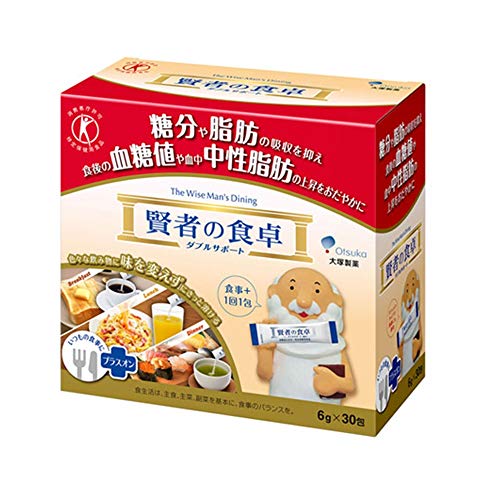 大塚製薬 賢者の食卓 ダブルサポート (6g×30包)×10箱【特定保健用食品】