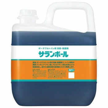 サラヤ トイレ用消臭/除菌剤 サランポール 5kg 51549