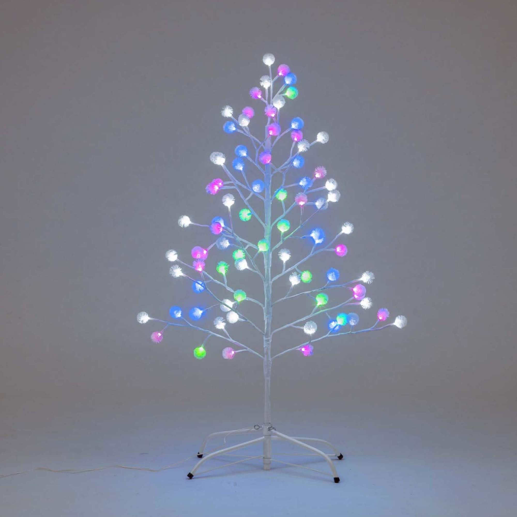 タカショー ガーデンライト 彩プレミアム TOKKAツリー S 約幅80cm×高さ1.2m ホワイト イルミネーション 屋外 間接照明 防水 ひときわ美しい 樹脂 LGT-T02SCM