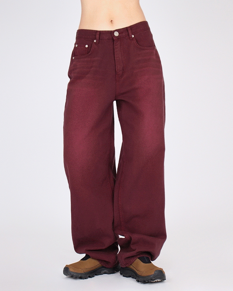 ベリーブラシ ワイドパンツ (2color) 4,622円