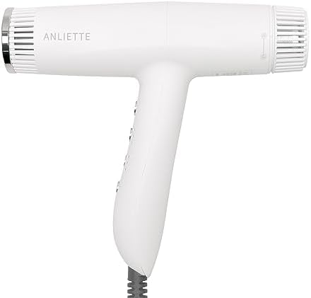 ANLIETTE エステティックイオン ドライヤー 速乾 大風量 超軽量 マイナスイオン オートクリーニング機能 AN-004 ミルキーホワイト