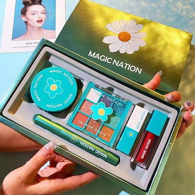Qoo10] MAGIC NATION コスメ5点セット 超かわいい ギフトボッ