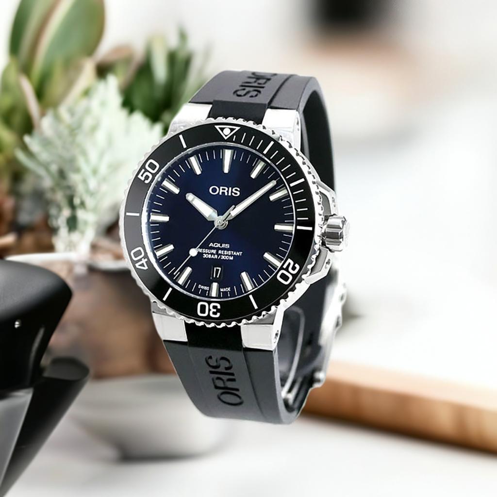 オリスアクイスデイト オリス腕時計 メンズ ウォッチ メンズ腕時計 ダイバーズ 自動巻 733.7730.4135R ドラマ～BG～身辺警護人で上川隆也さん着用モデル 国内正規3年保証