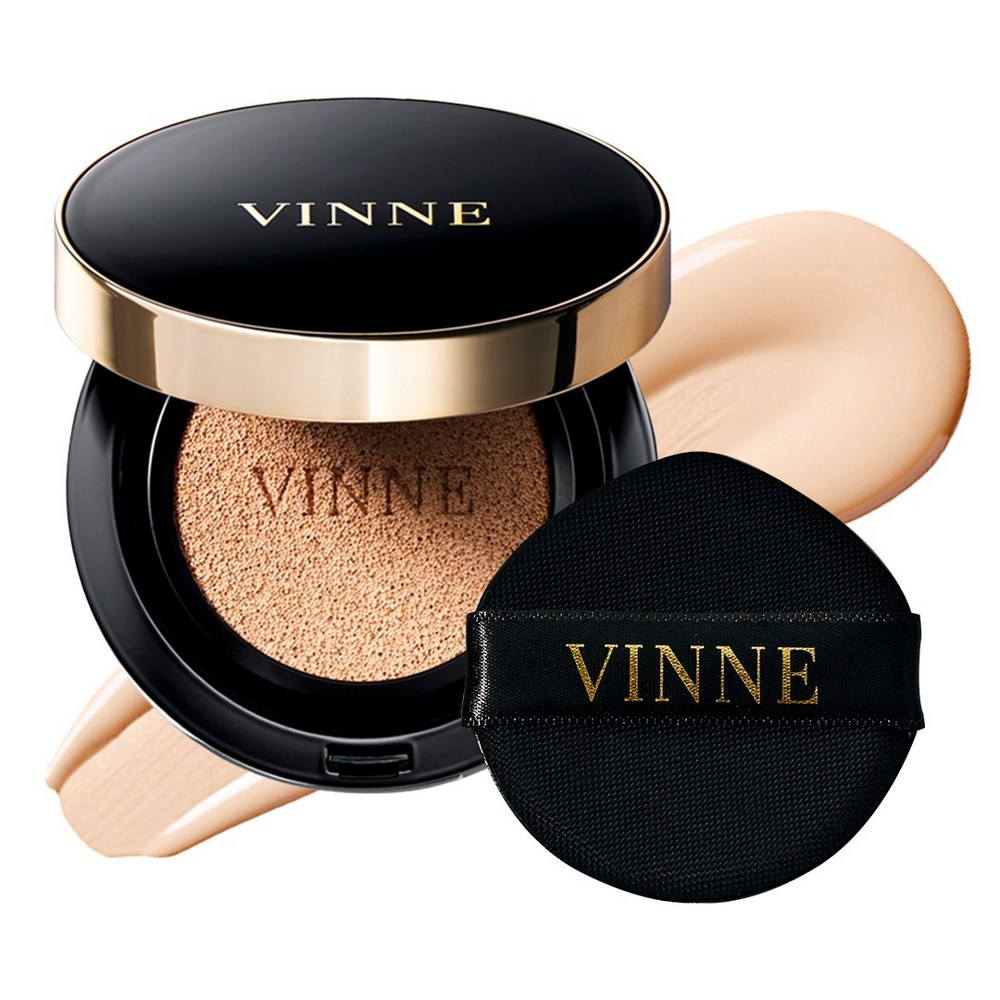 ビンヌエッセンス光彩クッション15g（SPF50+ PA++++）23号ナチュラルベージュ1個