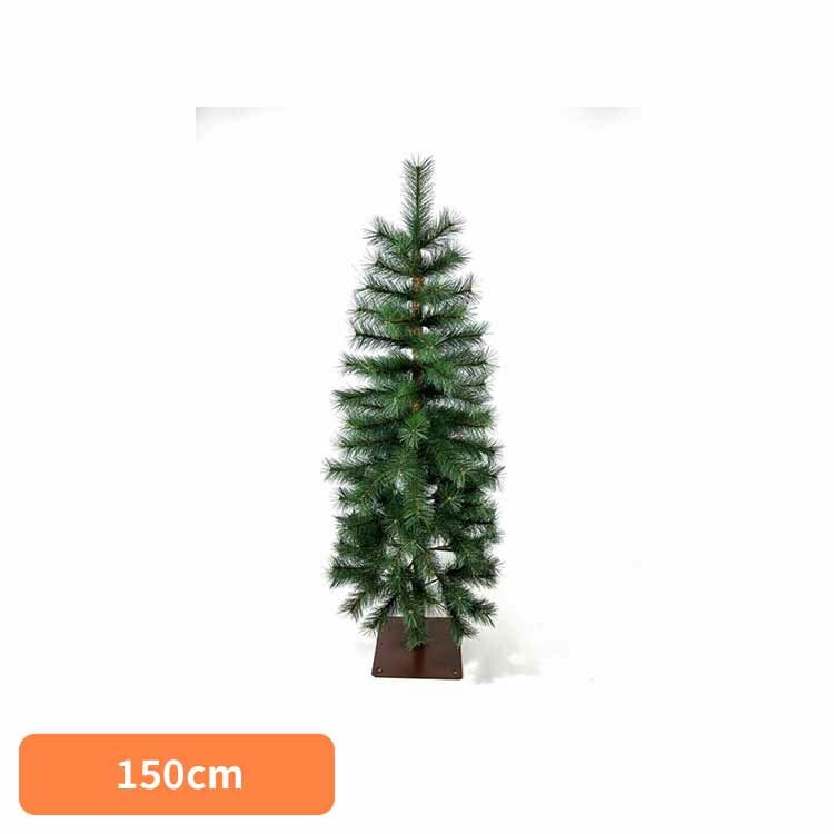 クリスマスツリー リアルツリー 人工 ヌードツリー シンプルツリー クリスマス リアルツリー 150CM グリーン CTG001-15 エス・ティー・イー