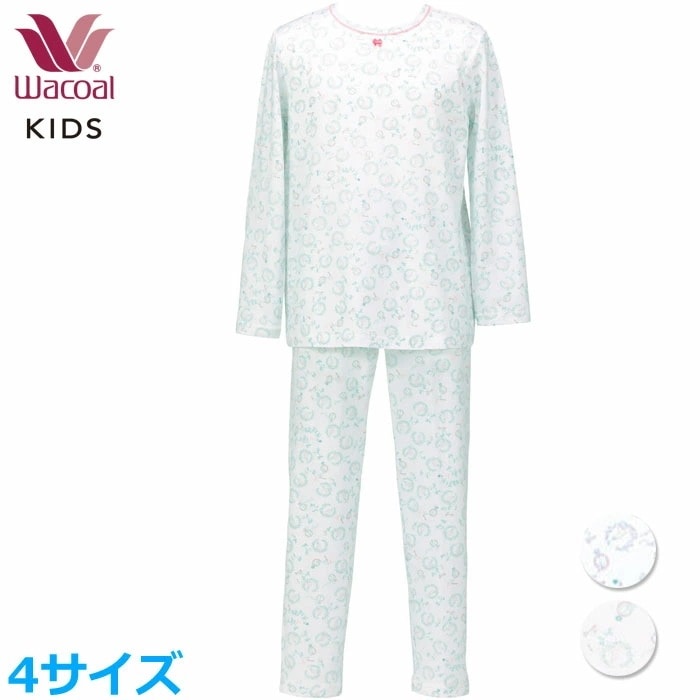 ワコール Wacoal フェアリーティアラ パジャマ (4サイズ)女児パジャマ 女の子 本体素材は綿１００％ レトロ ウサギ リース ファンタジー CTR100 【P】