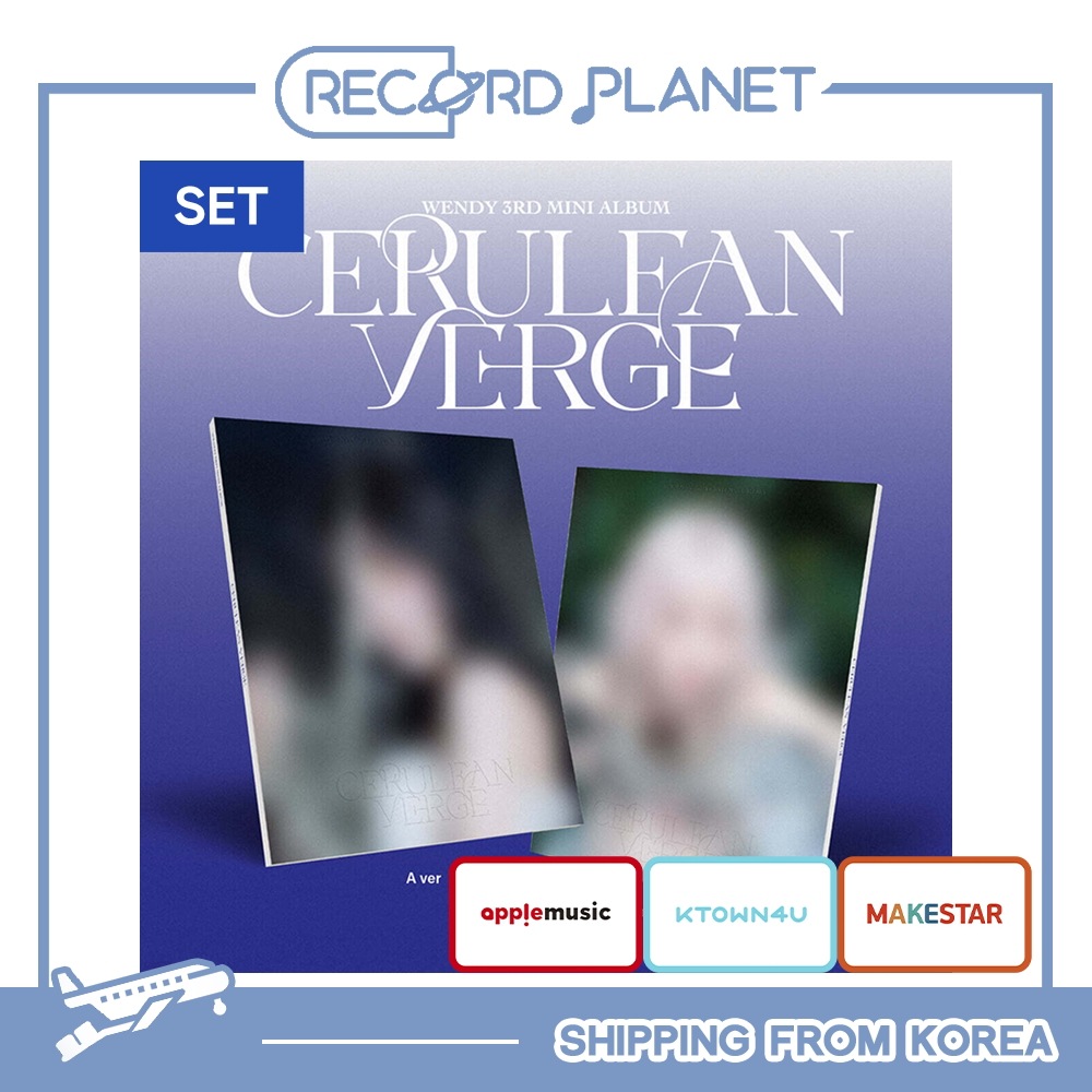 ONLINE特典+ 2種セット WENDY - 3rd Mini Album [Cerulean Verge] (Photo Book Ver.)