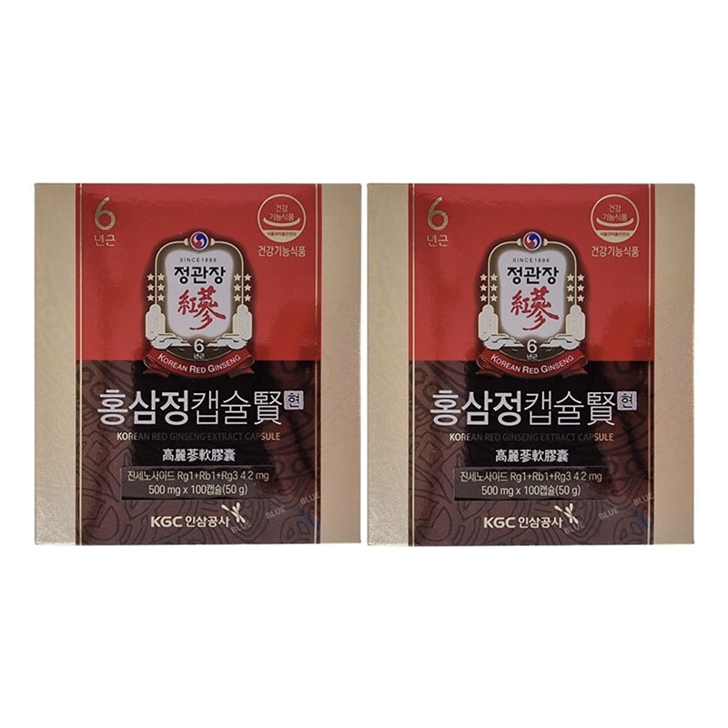ホンサムジョンカプセル県500mg, 100ea, 2個