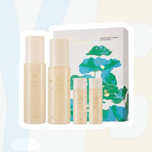 スネイルソリューション2種 企画セット / スキン130 + 31ml+エマルジョン120 + 31ml /