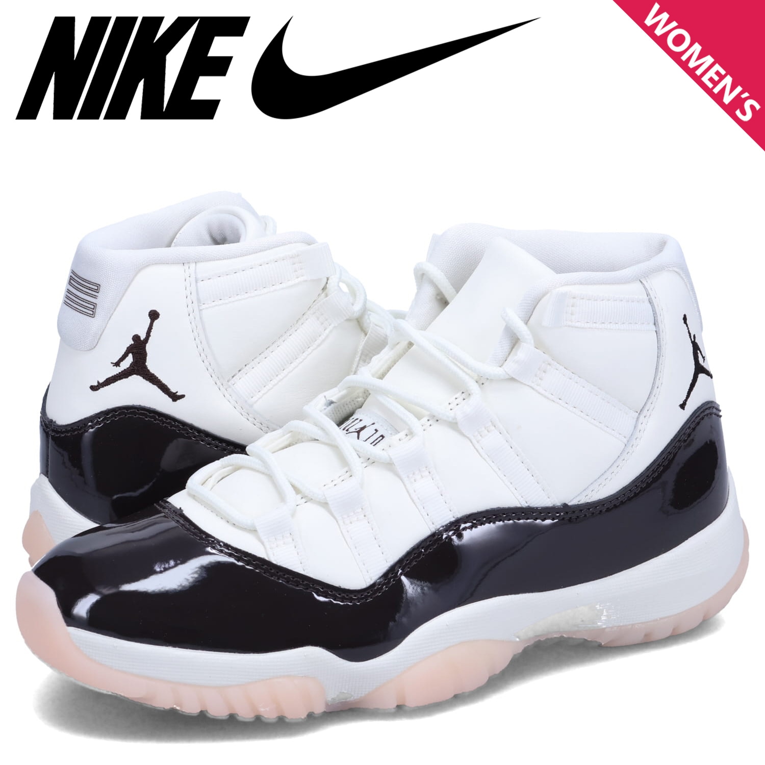 エアジョーダン11 レトロ スニーカー レディース 11 ホワイト 白 AR0715-101