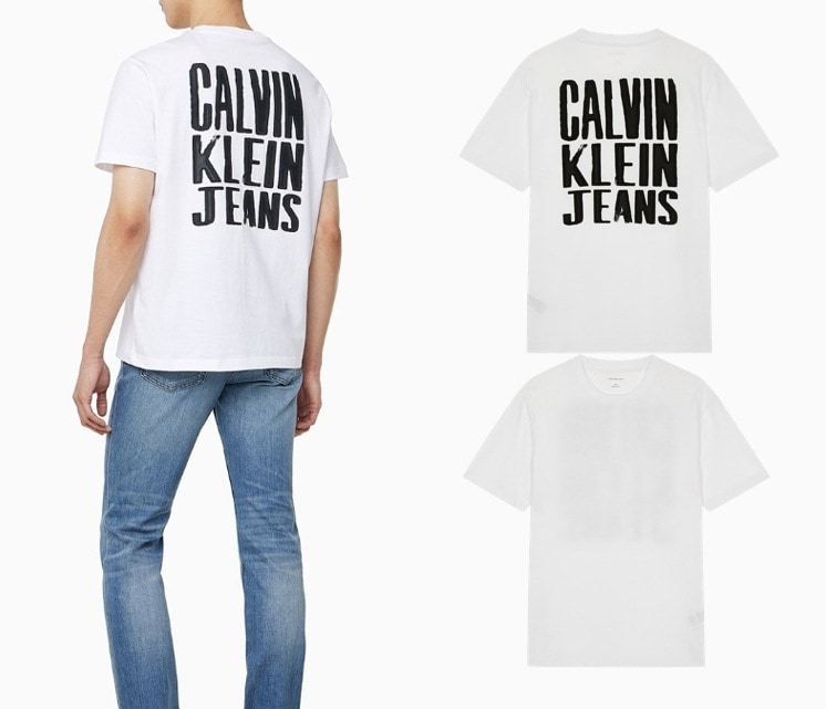 CKJ Back Logo Graphic T-shirt (4RAB808) 8,041円