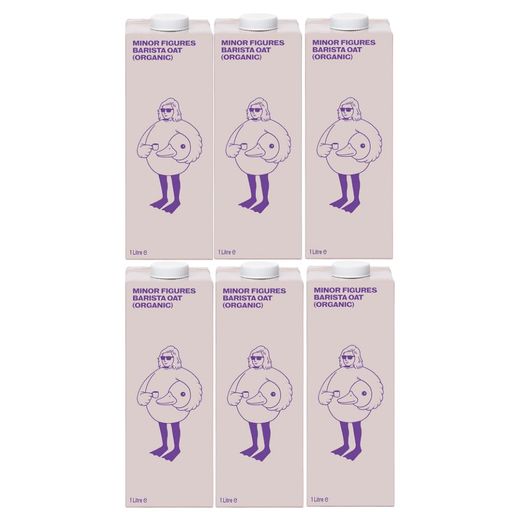 マイナーフィギュアズ 有機バリスタオーツミルク 1L (6本) SMILE菓彩