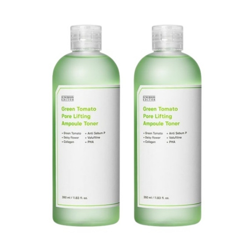 【ダブル企画】グリーントマト 毛穴リフティング アンプルトナー 350ml
