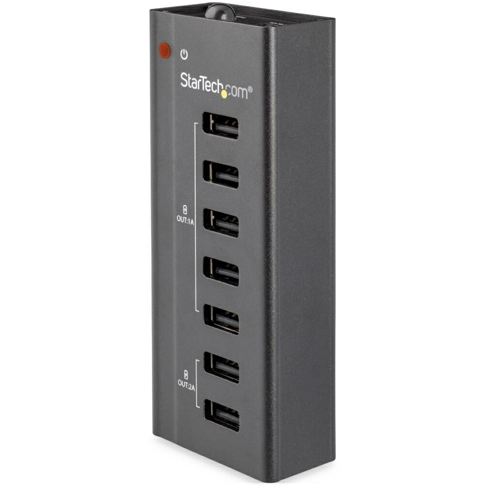StarTech.com [ST7C51224] USBスマホ充電器 7ポート搭載 5x 1A/2x