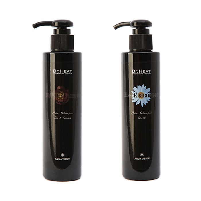 M3D Dr.HEAT ブラックシャンプー ブラウンシャンプー 190ml クリームタイプのシャンプー　髪質改善 ヘアケア カラーシャンプー カラートリートメント ヘアカラー シャンプー サロン専売