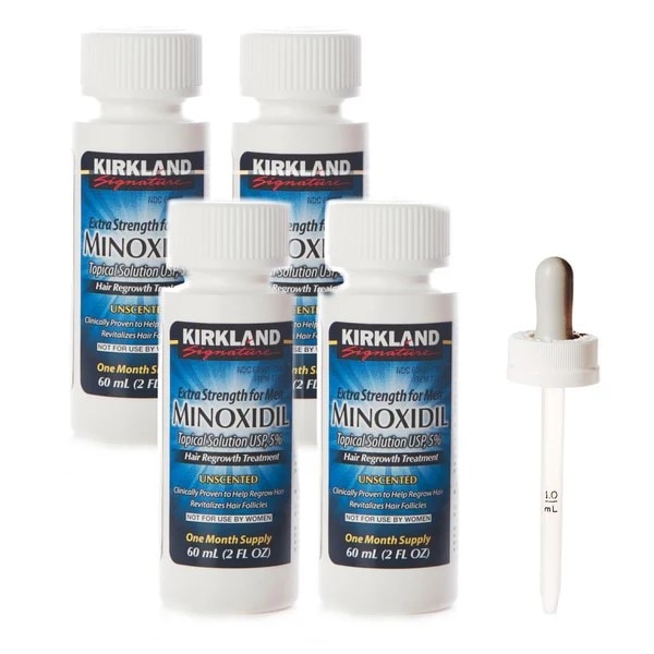 追跡あり！スポイト付 カークランド5％ 男性用 4ヶ月 トリートメント 育毛剤 トピカルソリューション