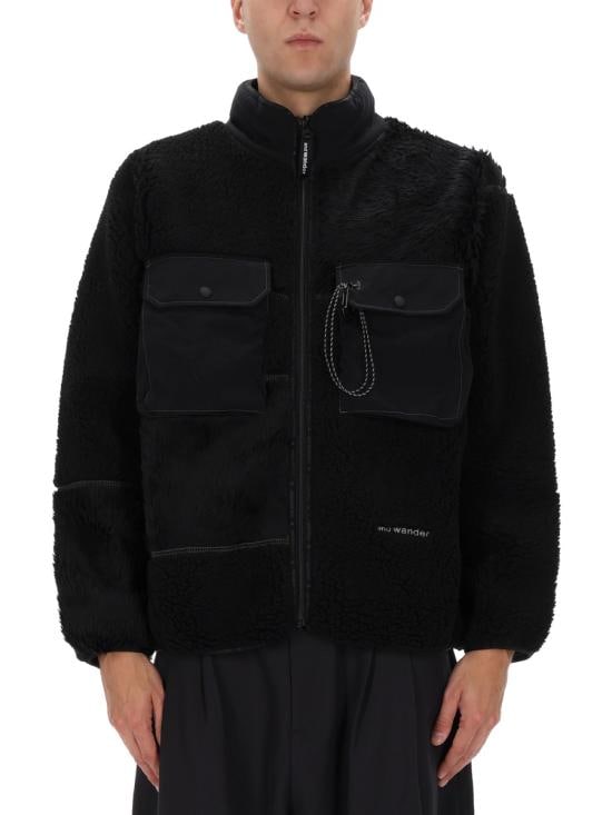 AND WANDER Men Jacket 5745281057 010 BLACK