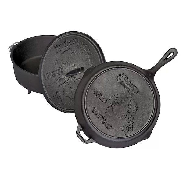 Amazon.co.jp: CAMP CHEF 12インチ ダッチオーブン＋スキレット