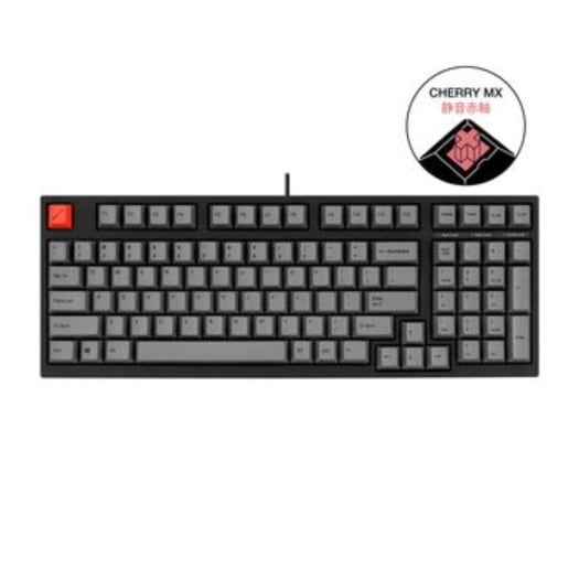 [倉庫管理]　ARCHISS Maestro 2S キーボード / 英語配列 Cherry MX 静音赤軸 / AS-KBM98/SRGB