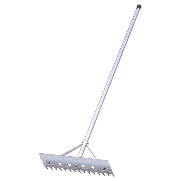 学校体育器具 アルミレーキ50 兼用 シルバー B3875 メーカー直送