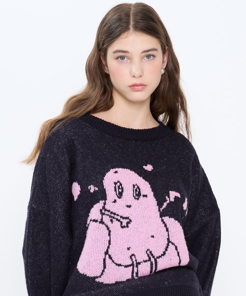 CH COUCH KNIT(NAVY)
