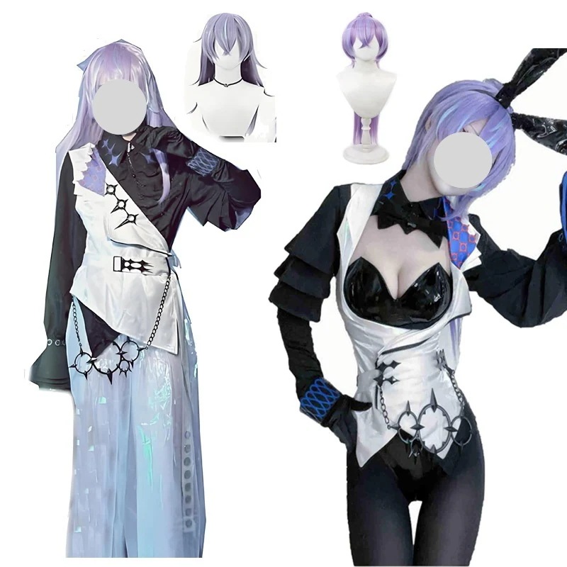 星導ショウ コスプレ 衣装 2種類 星導ショウ バニーガール コスプレ衣装 変身 星導ショウ バニー服 女体化 「ウィッグ」追加可能