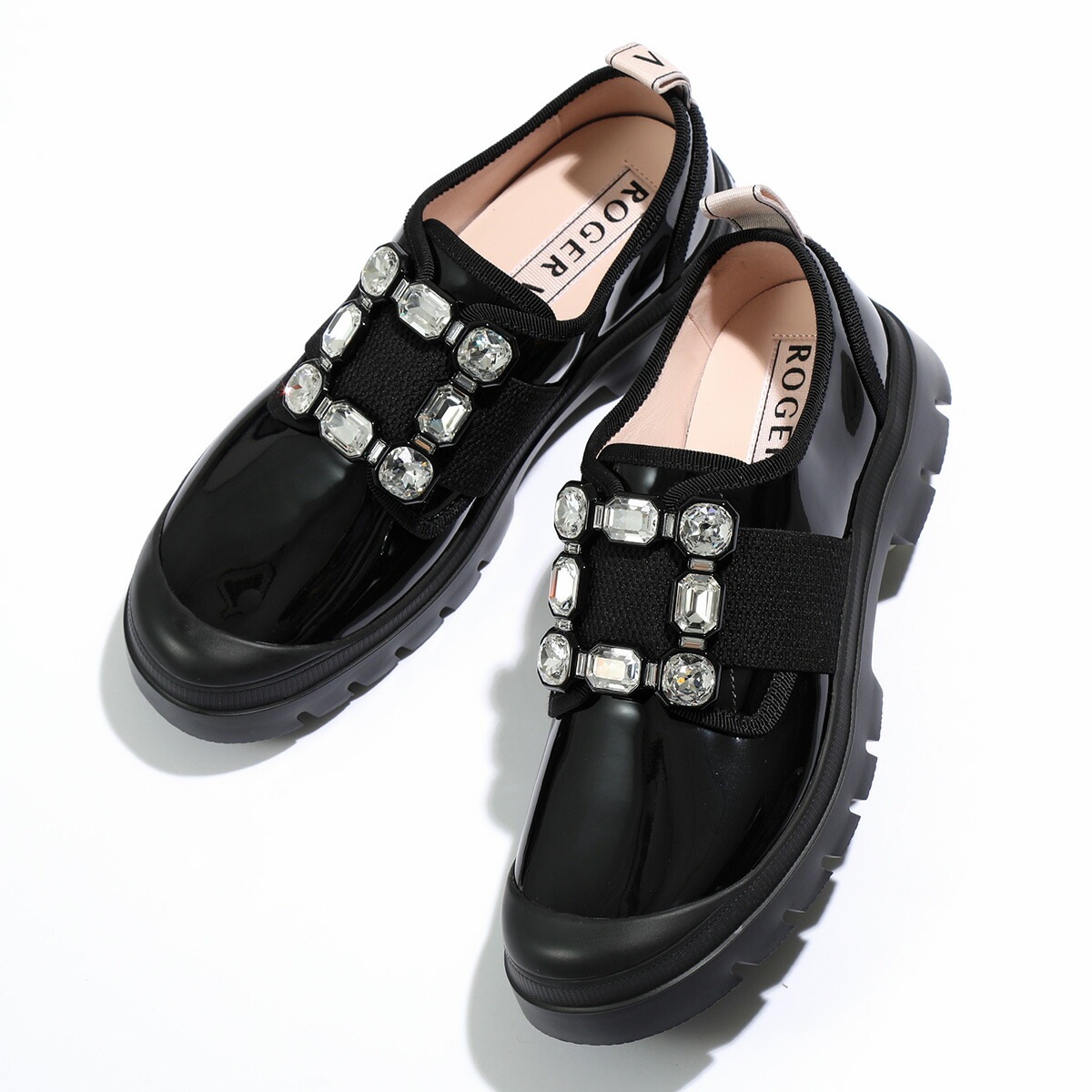 ROGER VIVIER ロジェヴィヴィエ スリッポン WALKYVIV ウォーキーヴィヴ RVW62831070D1P レディース シューズ 靴 B999/DIP-NERO 【箱B】