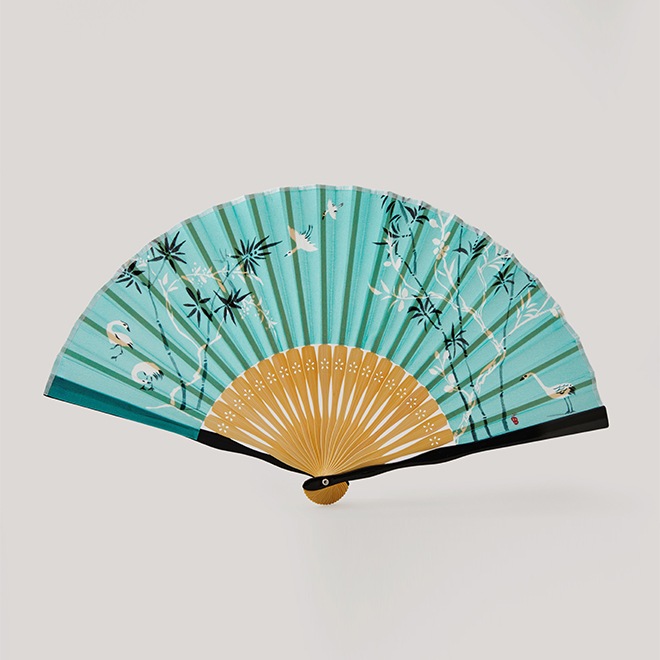 青磁扇子(学科竹) 韓国国立博物館グッズ