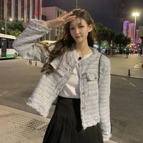 AWアウター新作 おしゃれ 流行り 百掛け 気質 ショット丈 ジャケット カーディガン トップス アウター 長袖 ジャケット オシャレ