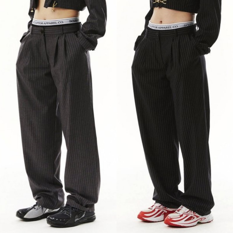 Peekaboo Lowrise Pintuck Pants 韓国正規品 10,880円