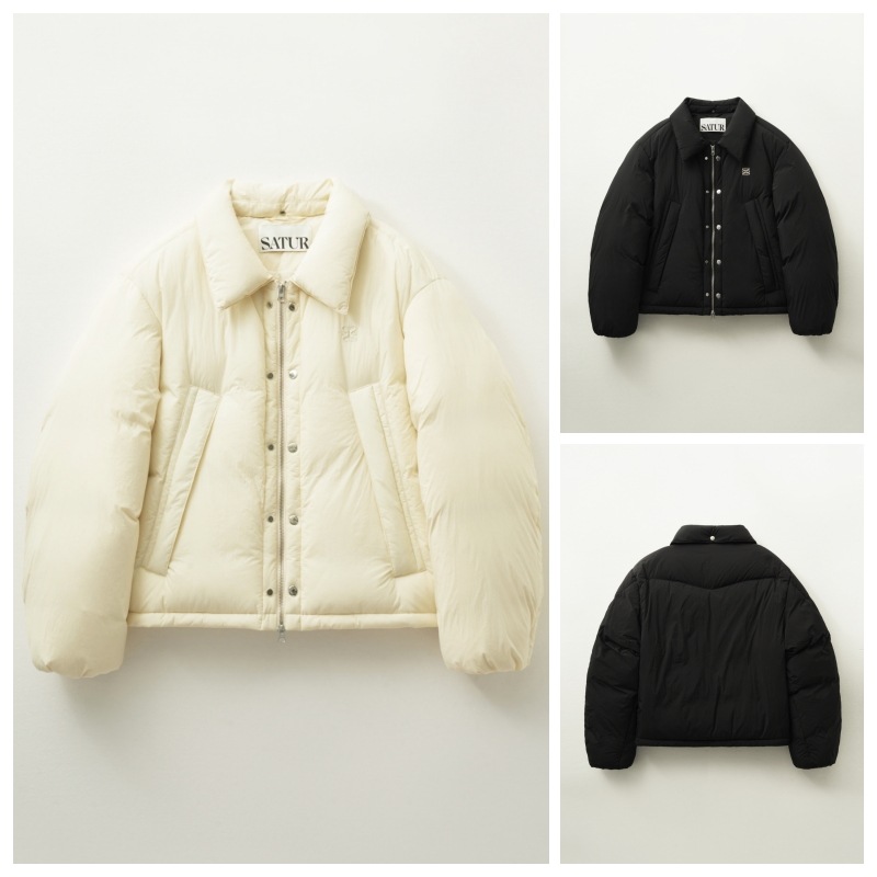 【SATUR】 LECCE DUCK DOWN PADDING : 2COLORS