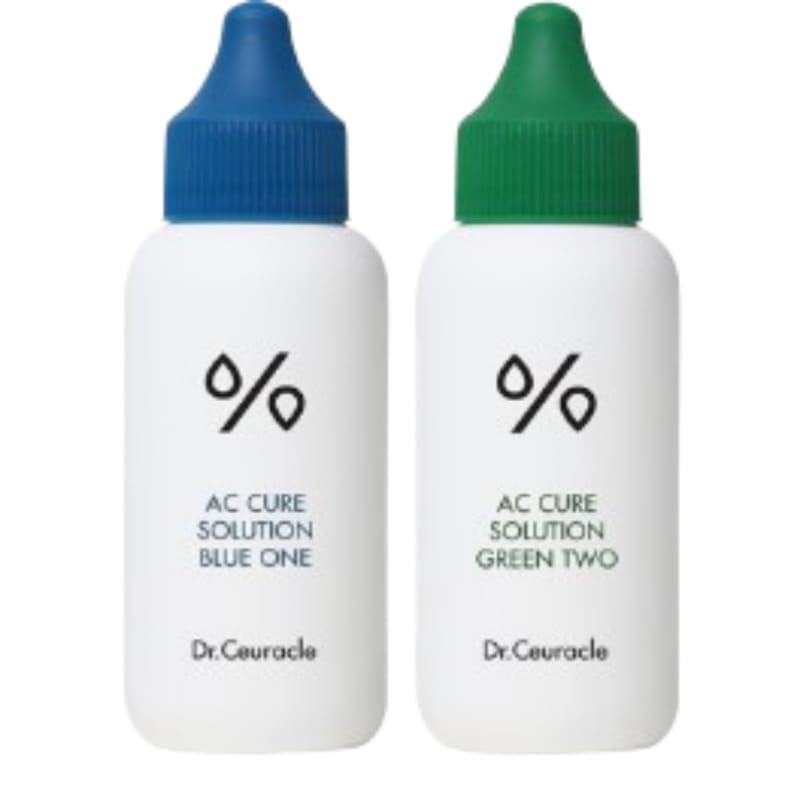 AC キュアソリューションキット2種SET(ブルーワン50ml+グリーンツー50ml)